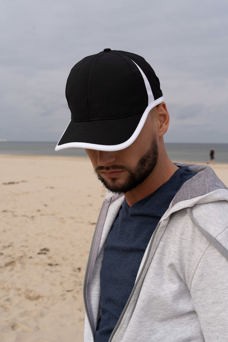 Sports Ripstop Cap with Inserts and Trim