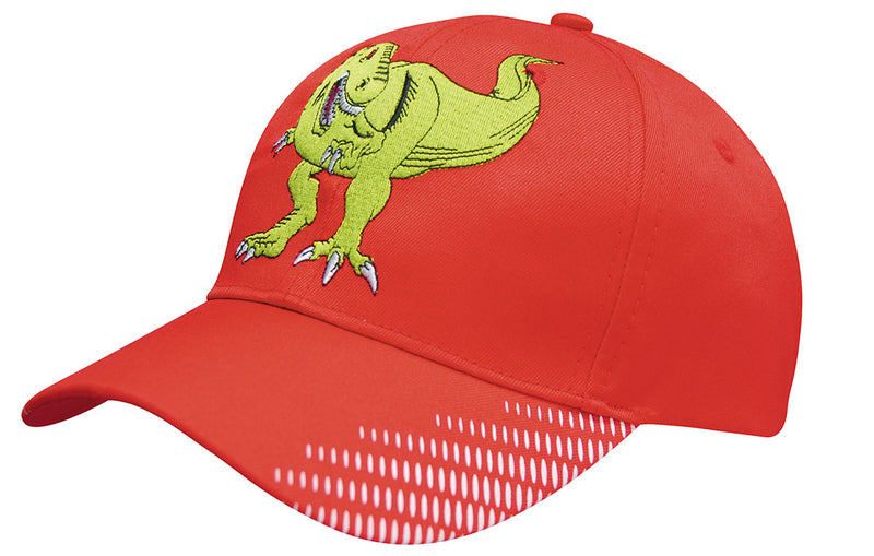 Headwear WA 4007 Breathable Poly Twill Cap with Peak Flash Print