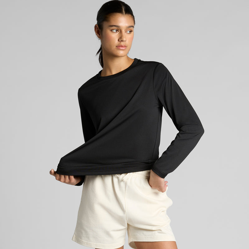 Maple Active Long Sleeve Tee Ladies – Back