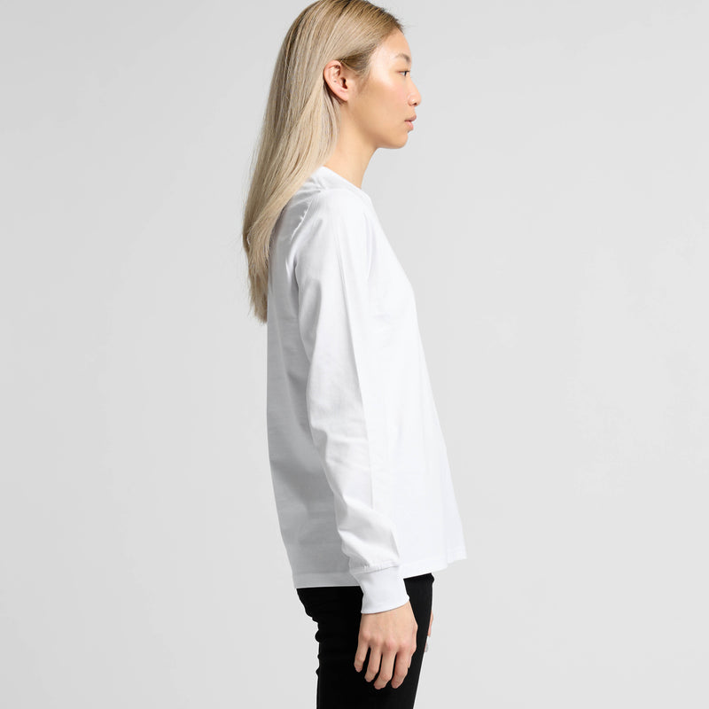 Maple Long Sleeve Tee Ladies – Side