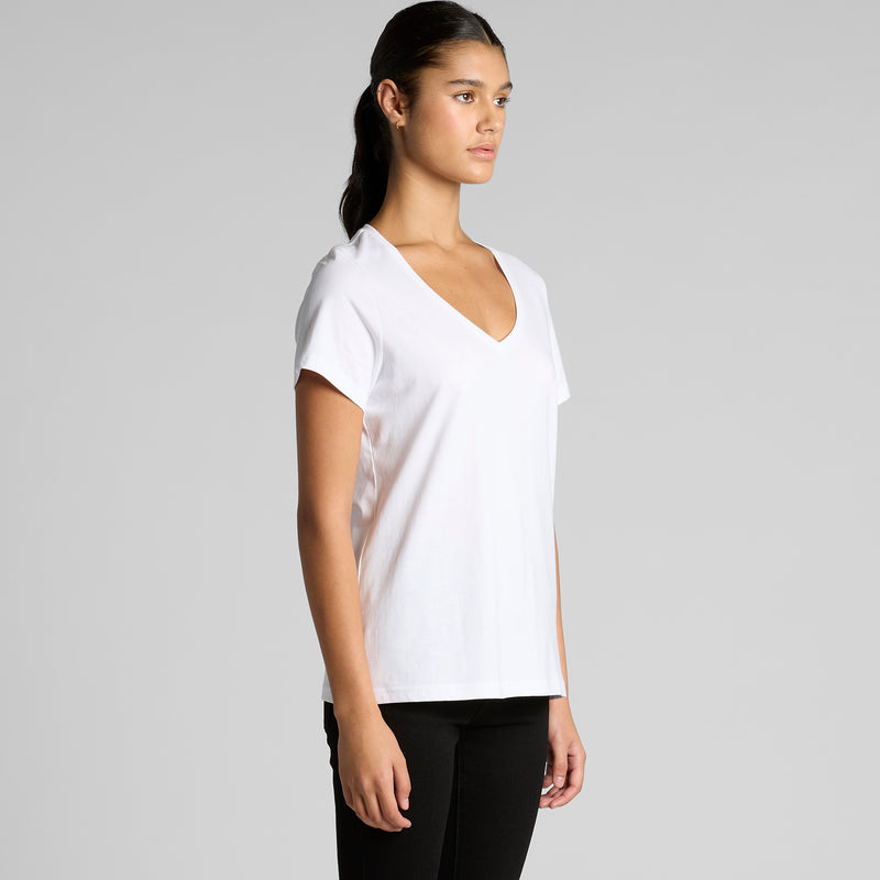 Maple V Neck Tee Ladies – Turn