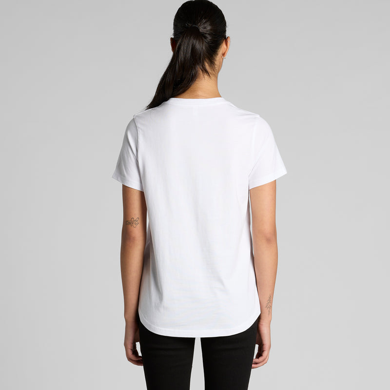 Maple Curve Tee Ladies – Back