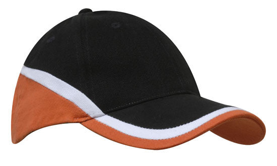 Black/White/Orange