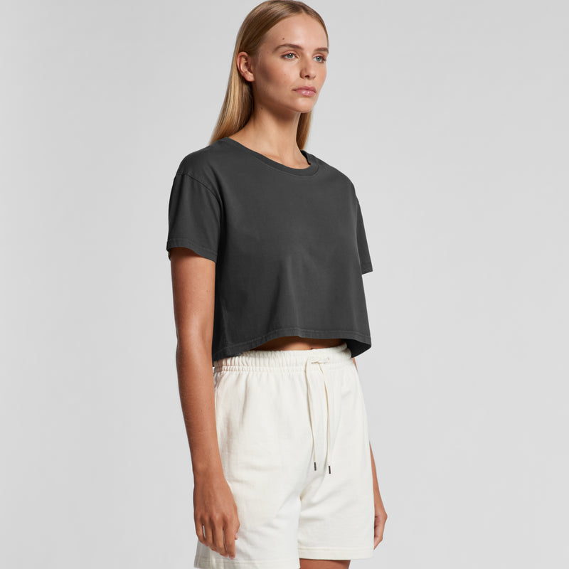 Faded Crop Tee Ladies – Turn