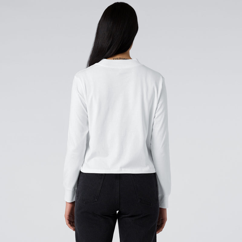 Mock Long Sleeve Tee Ladies – Back