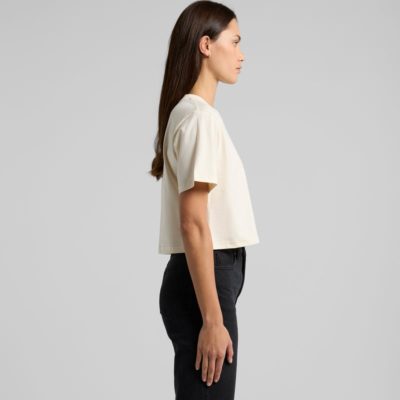 Classic Crop Tee Ladies – Side