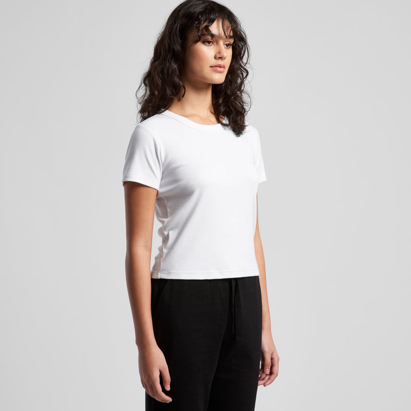 Organic Rib Baby Tee Ladies – Turn