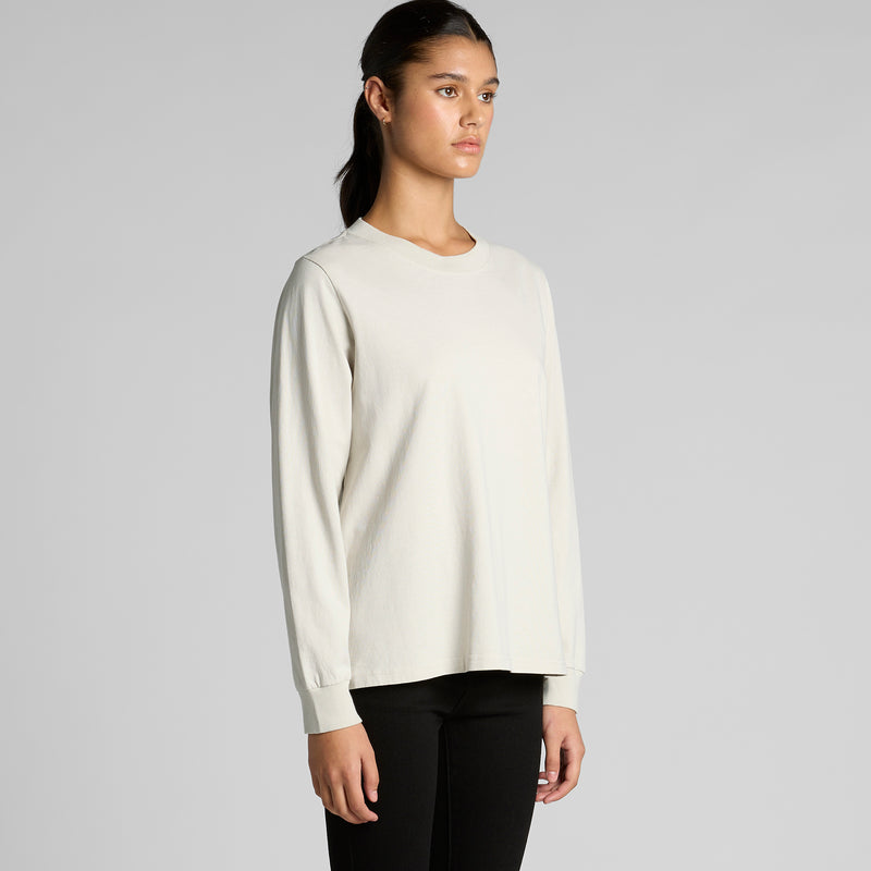 Heavy Faded Long Sleeve Tee Ladies – Turn