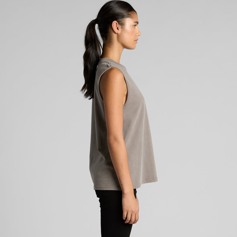 Heavy Faded Tank Ladies – Side