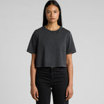 AS Colour 4086 Stone Wash Heavy Crop Tee Ladies