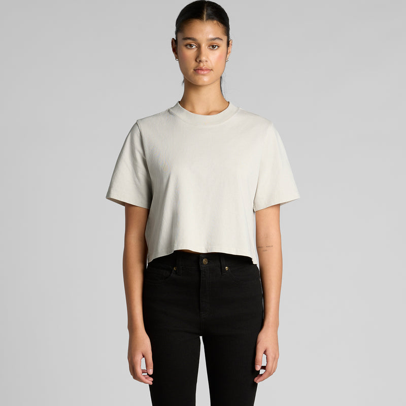 AS Colour 4089 Heavy Faded Crop Tee Ladies