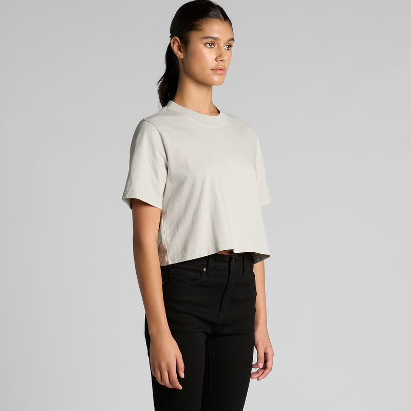 Heavy Faded Crop Tee Ladies – Turn