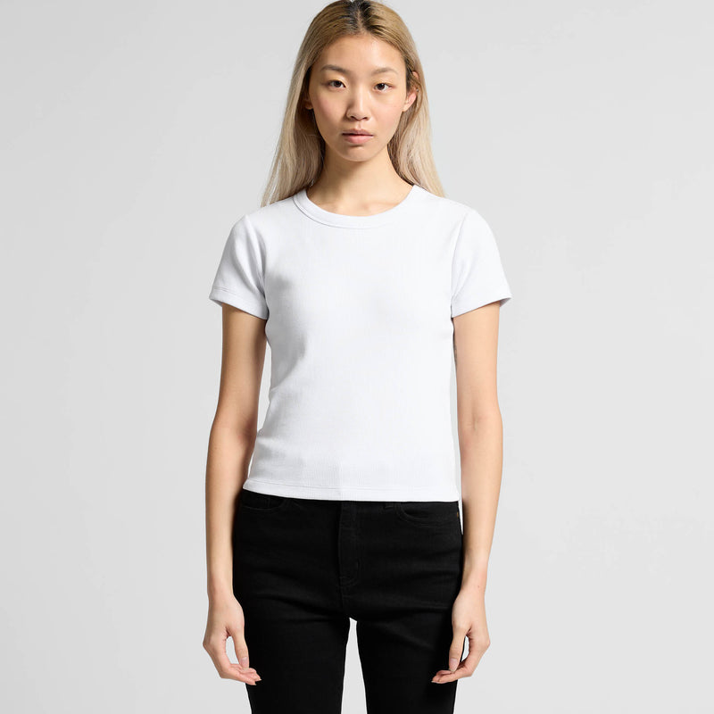 AS Colour 4092G Organic Rib Tee Ladies
