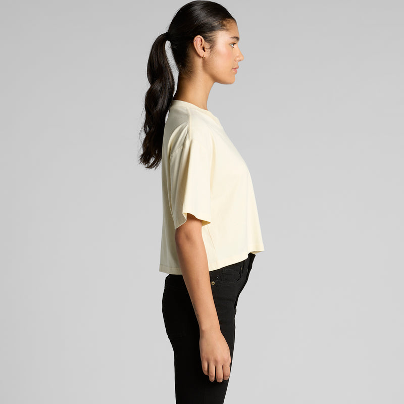 Martina Crop Tee Ladies – Side