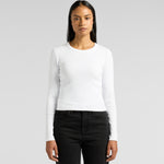AS Colour 4096 Organic Rib Long Sleeve Tee Ladies