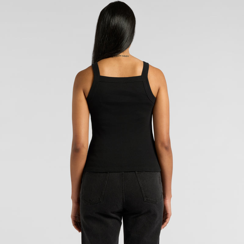 Organic Collegiate Tank Ladies – Back