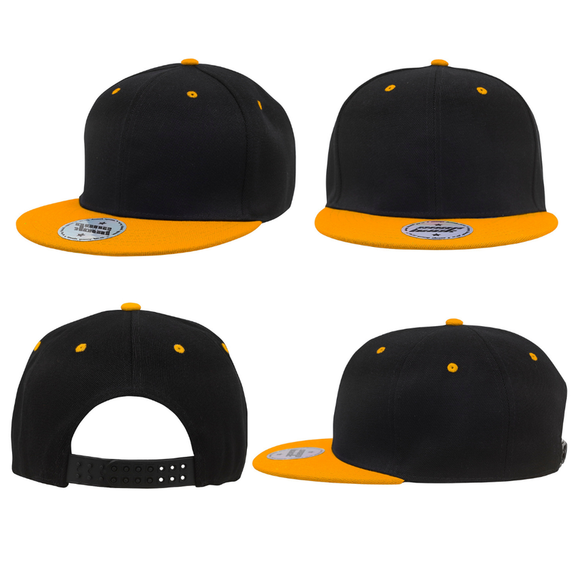 Premium American Twill Cap with Snap 59 Styling – Two Tone