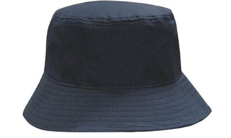 Breathable Poly Twill Bucket Hat - Adults