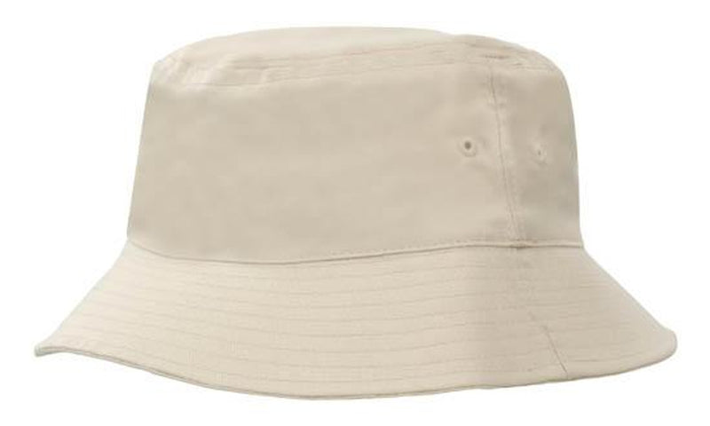 Breathable Poly Twill Bucket Hat - Adults