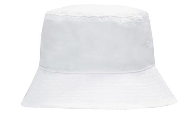 Breathable Poly Twill Bucket Hat - Adults