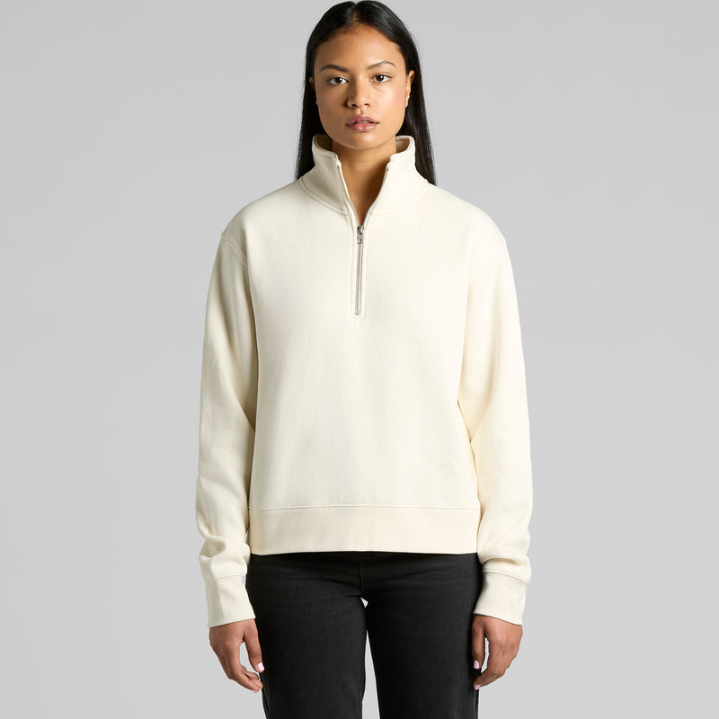 AS Colour 4125 Stencil Half Zip Crew Ladies