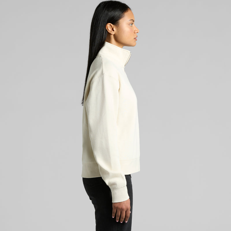 Stencil Half Zip Crew Ladies – Side