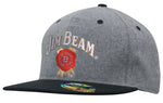 Headwear WA 4135 Grey Marle Flannel Cap with Snap Back Pro Styling