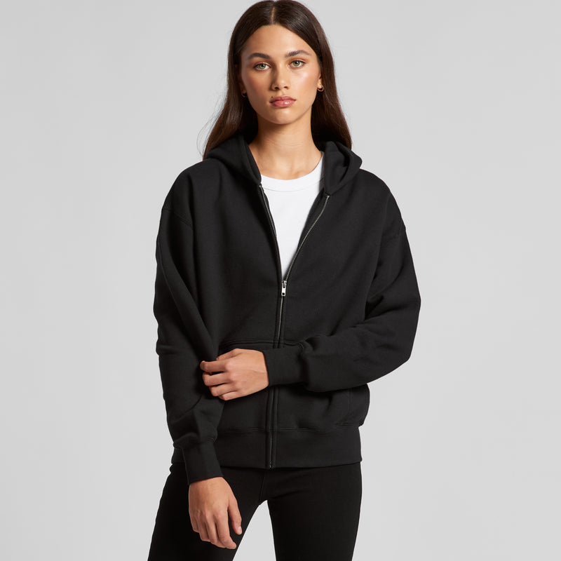 Relax Zip Hood Ladies – Back
