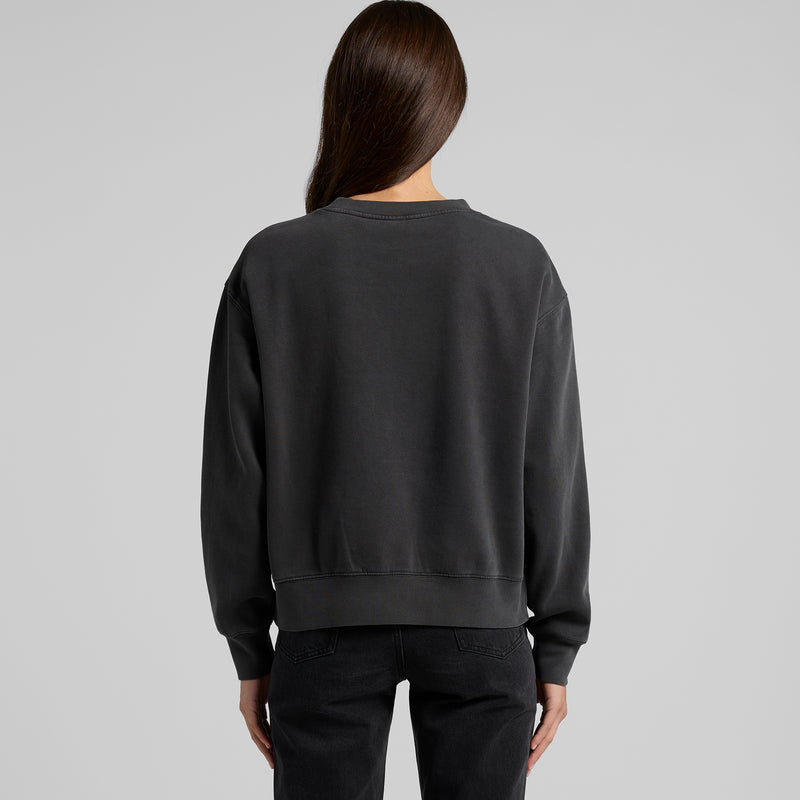 Relax Faded Crew Ladies – Back