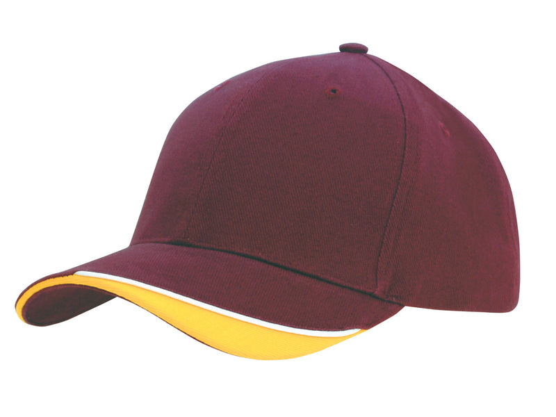 Maroon/White/Gold