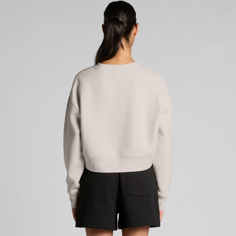 Relax Crop Crew Ladies – Back