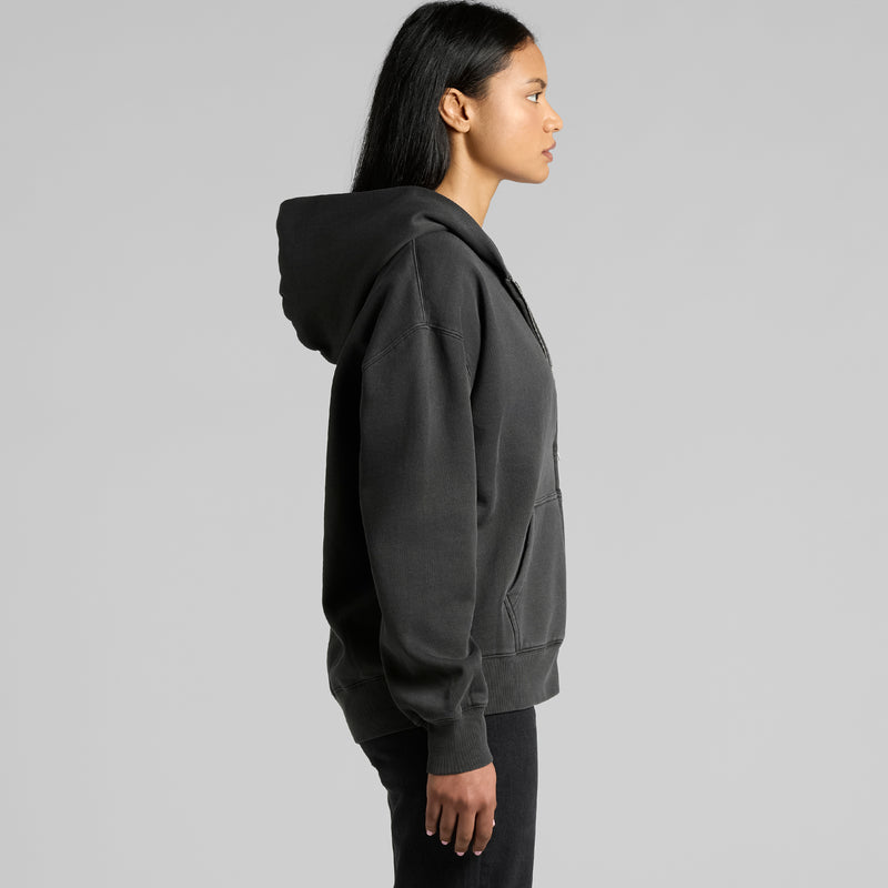 Relax Faded Zip Hood Ladies – Side