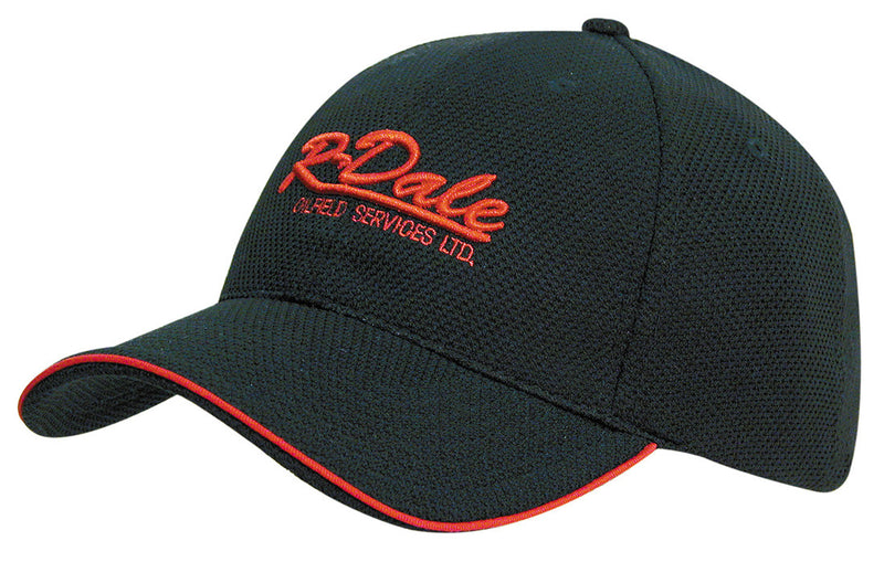 Headwear WA 4185 Double Pique Mesh Cap with Open Sandwich