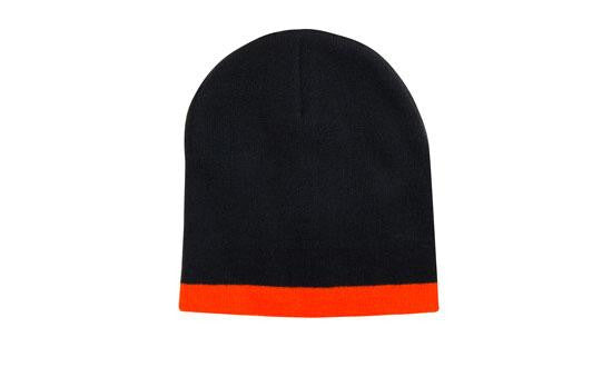 Black/Orange