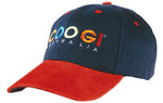 Headwear WA 4200 Brushed Heavy Cotton Cap with Suede Peak