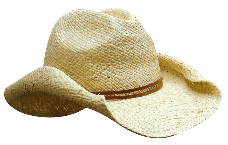 Headwear WA 4283 Cowboy Straw Hat Ladies