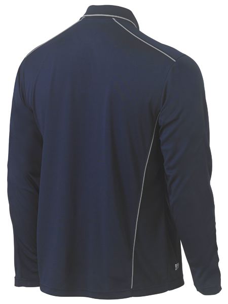 COOL MESH POLO SHIRT - LONG SLEEVE