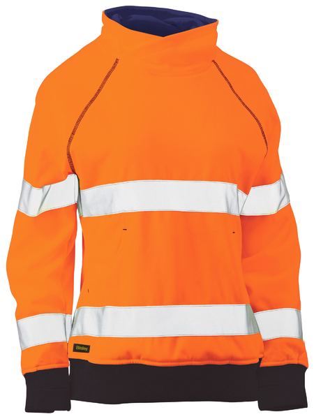 Taped Hi Vis Fleece Jumper Ladies