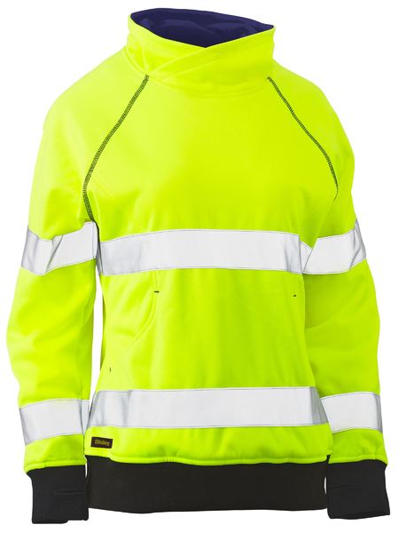Taped Hi Vis Fleece Jumper Ladies