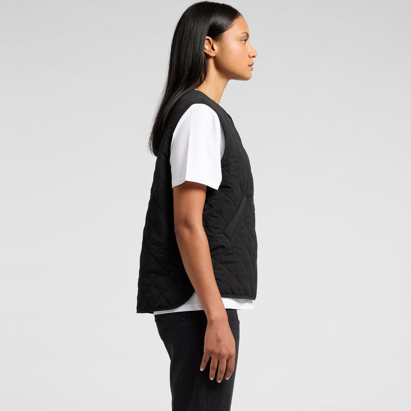 Quilted Vest Ladies – Side
