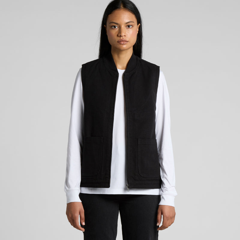 AS Colour 4528 Canvas Heavy Vest Ladies