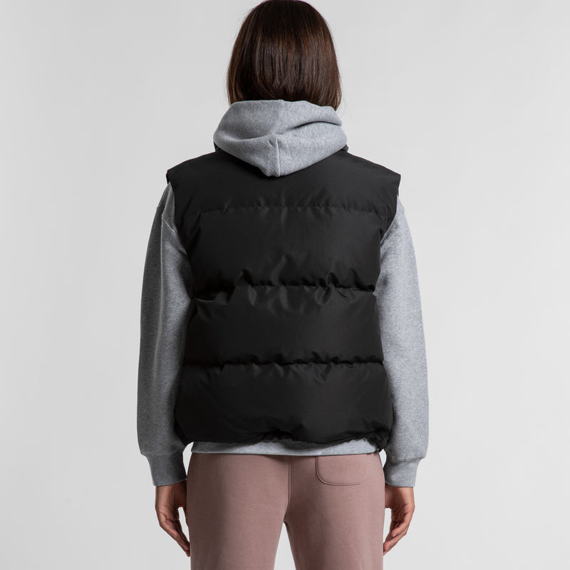 Puffer Vest Ladies – Back