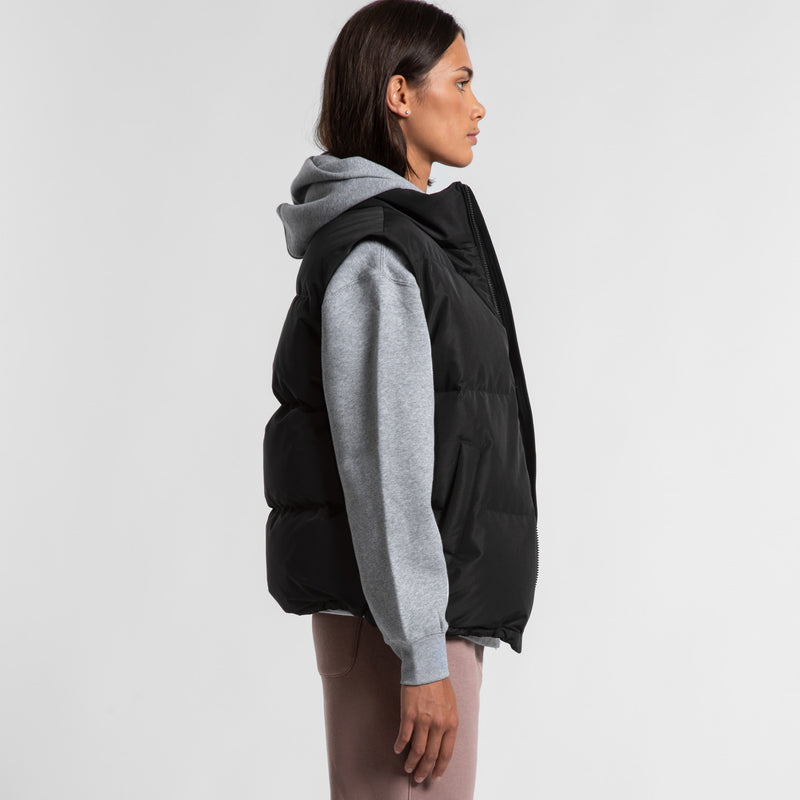 Puffer Vest Ladies – Side