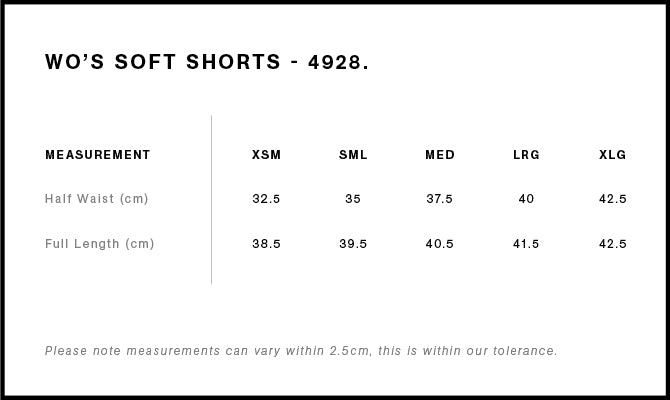 Soft Shorts Ladies