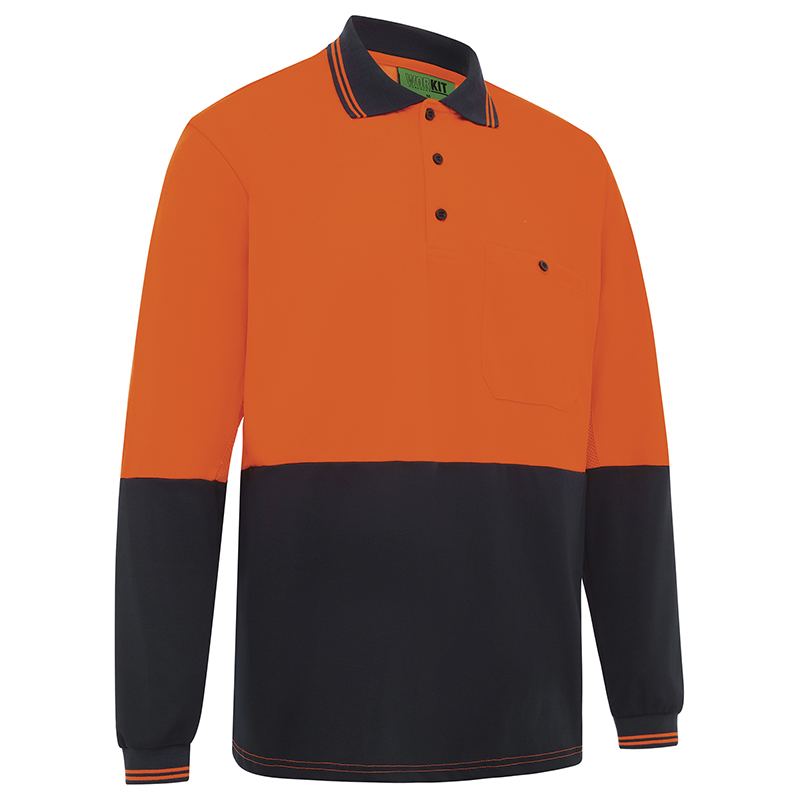 Orange/Navy