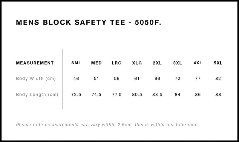 Morco - Mens Block Tee (ASC-5050F)