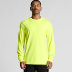 AS Colour 5054F Block Safety Long Sleeve Tee Mens