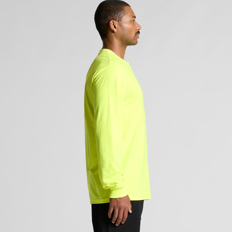 Block Safety Long Sleeve Tee Mens – Side