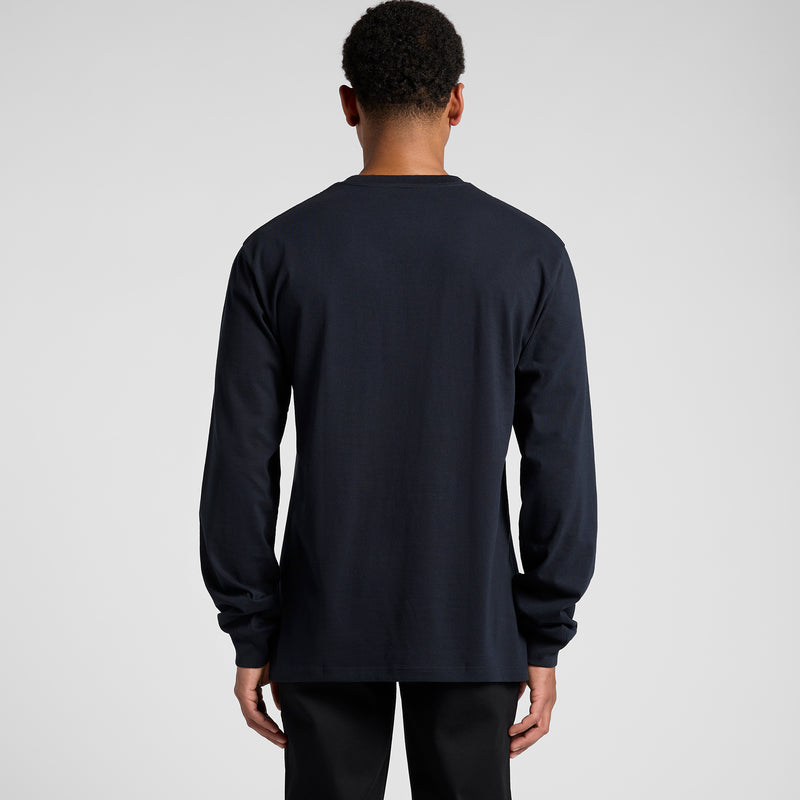 Block Long Sleeve Tee Mens – Back