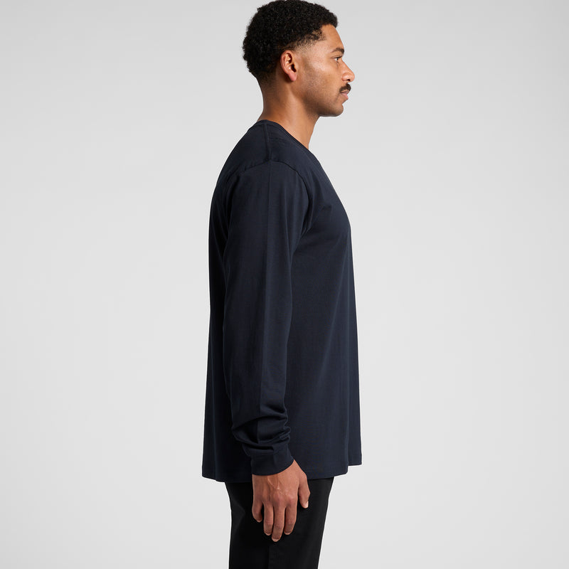 Block Long Sleeve Tee Mens – Side
